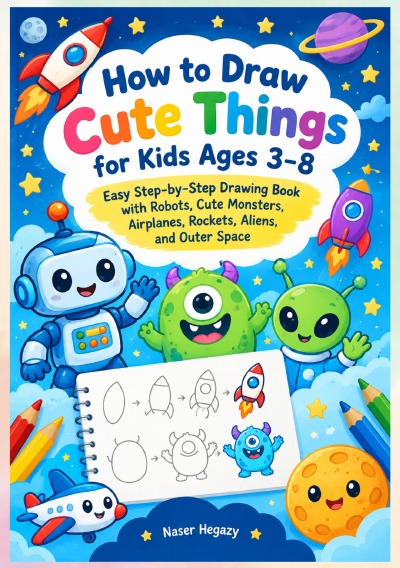 'Cover von How to Draw Cute Things for Kids Ages 3–8'-Cover