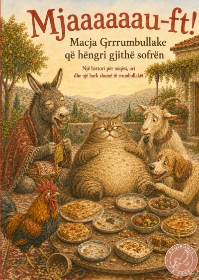 'Cover von Mjaaaaaau-ft Macja Grrrumbullake që hëngri gjithë sofrën'-Cover