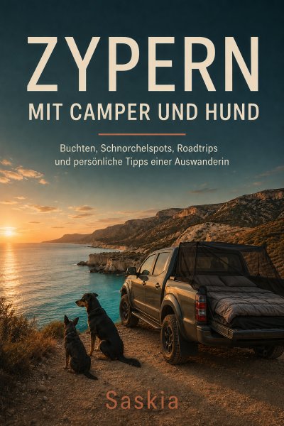 'Cover von Zypern mit Camper und Hund'-Cover