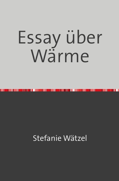 'Cover von Essay über Wärme'-Cover