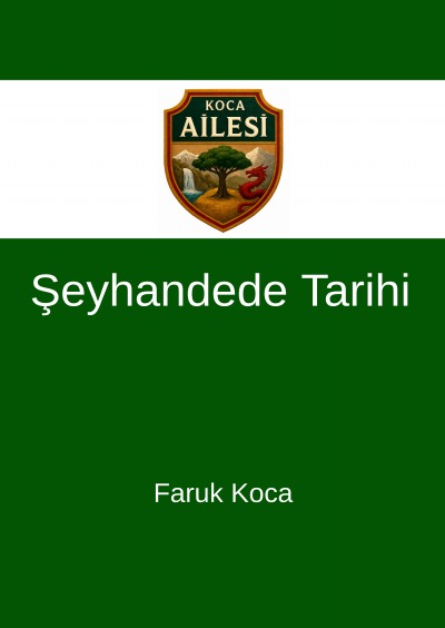 'Cover von Şeyhandede Tarihi'-Cover