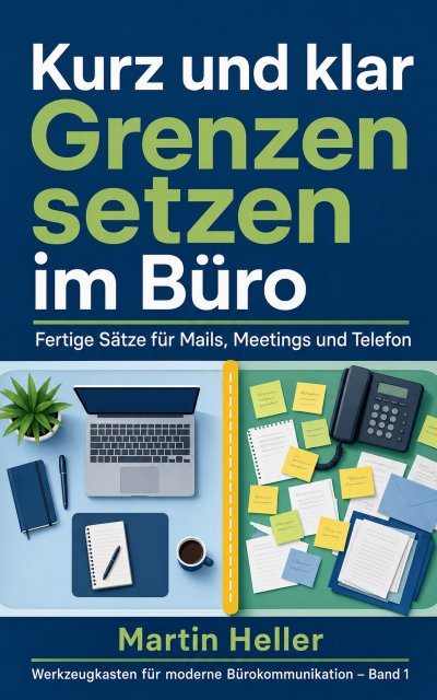 'Cover von Kurz und klar Grenzen setzen im Büro'-Cover