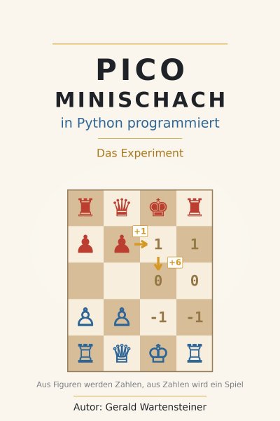 'Cover von Pico-Minischach in Python programmiert'-Cover