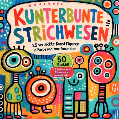 'Cover von Kunterbunte Strichwesen'-Cover