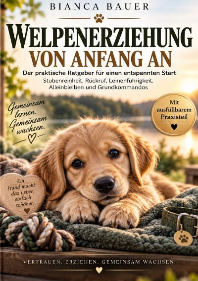 'Cover von Welpenerziehung von Anfang an'-Cover