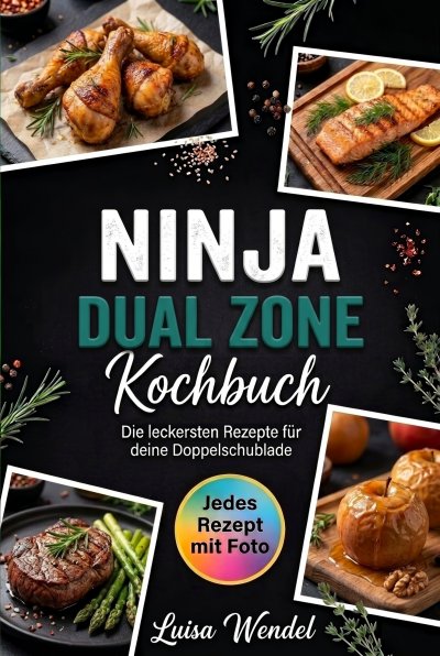 'Cover von Ninja Dual Zone Kochbuch- Jedes Rezept mit Foto.'-Cover