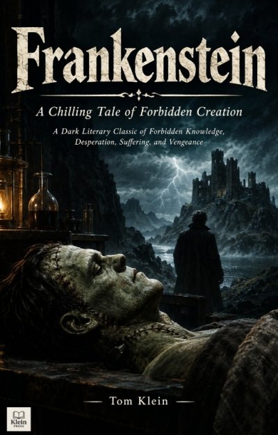 'Cover von Frankenstein – A Chilling Tale of Forbidden Creation'-Cover