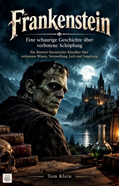 'Cover von Frankenstein – Eine schaurige Geschichte über verbotene Schöpfung'-Cover