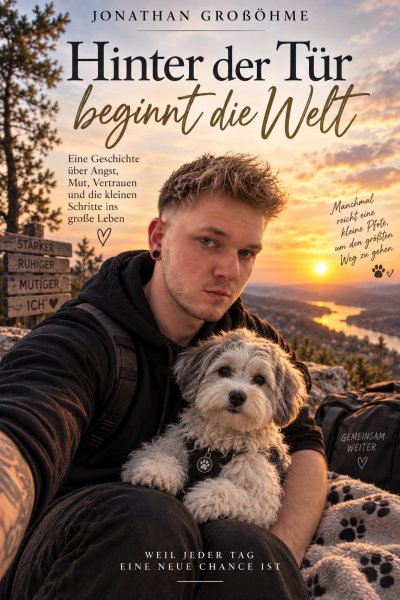 'Cover von Hinter der Tür beginnt die Welt'-Cover
