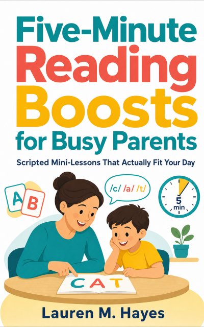 'Cover von Five-Minute Reading Boosts for Busy Parents'-Cover