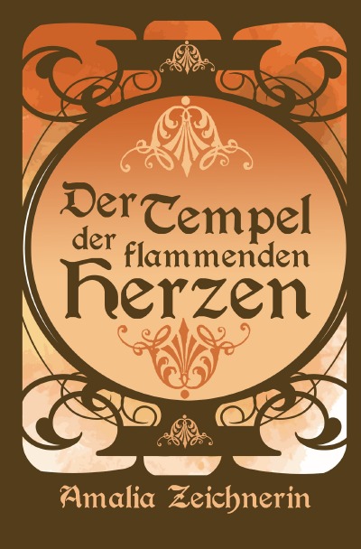 'Cover von Der Tempel der flammenden Herzen'-Cover