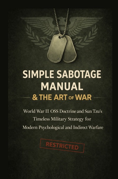 'Cover von THE SIMPLE SABOTAGE MANUAL & THE ART OF WAR — Command & Strategy Edition for Land, Sea & Air'-Cover