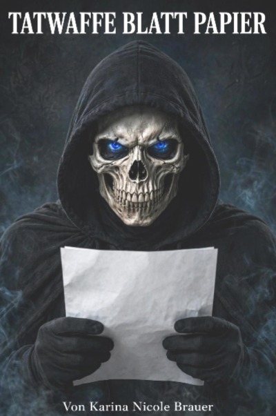 'Cover von Tat Waffe Blatt Papier'-Cover