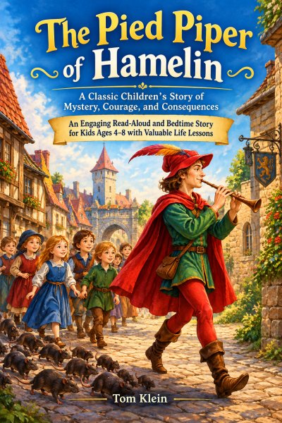 'Cover von The Pied Piper of Hamelin – A Classic Children’s Story of Mystery, Courage, and Consequences'-Cover