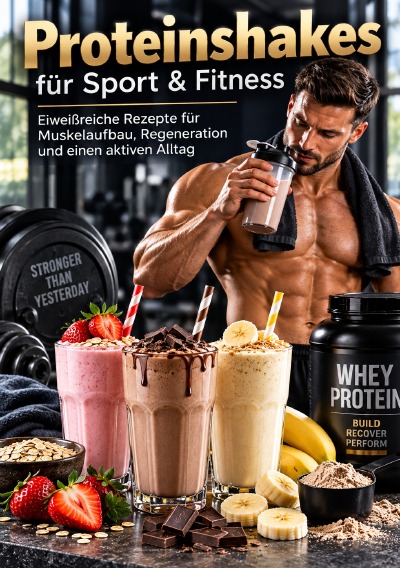 'Cover von Proteinshakes für Sport & Fitness'-Cover