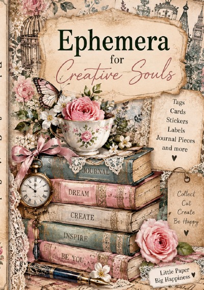 'Cover von Ephemera Buch for Creative Soul'-Cover
