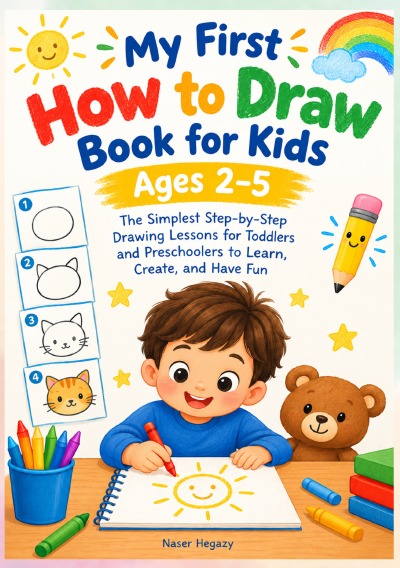 'Cover von My First How to Draw Book for Kids Ages 2–5'-Cover