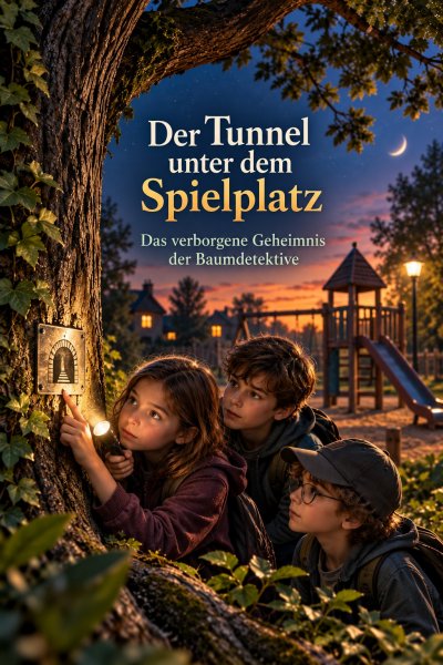 'Cover von Der Tunnel unter dem Spielplatz'-Cover