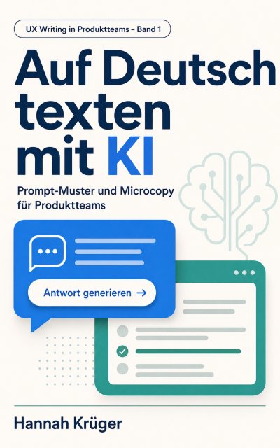 'Cover von Auf Deutsch texten mit KI'-Cover