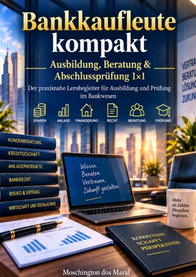 'Cover von Bankkaufleute kompakt – Ausbildung, Beratung & Abschlussprüfung 1×1'-Cover