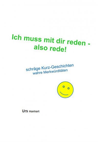 'Cover von Ich muss mit dir reden – also rede'-Cover