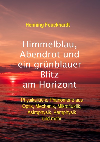 'Cover von Himmelblau, Abendrot und ein grünblauer Blitz am Horizont'-Cover