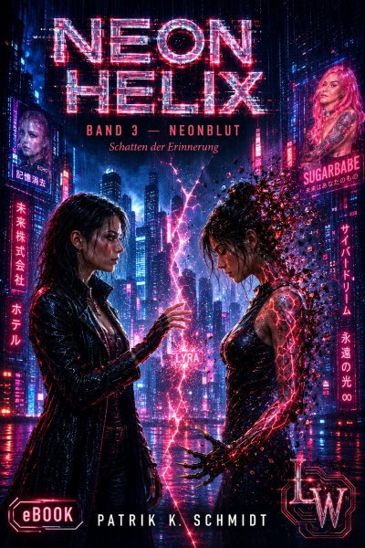 'Cover von NEON HELIX – Band 3 – Neonblut'-Cover