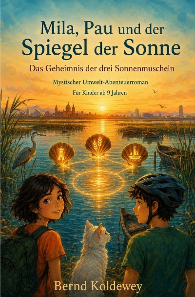 'Cover von Mila, Pau und der Spiegel der Sonne'-Cover