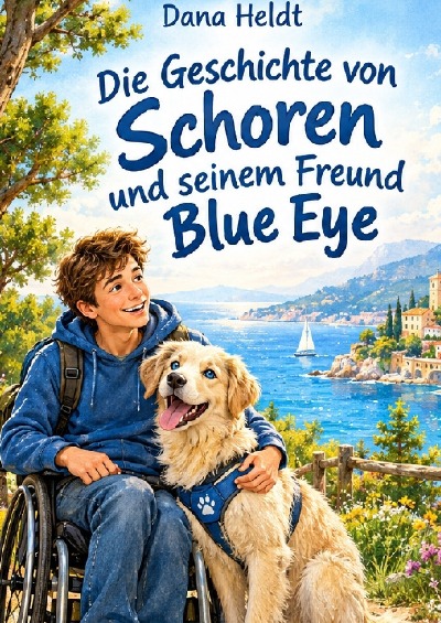 'Cover von Die Geschichte von Schoren und seinem besten Freund Blue Eye'-Cover