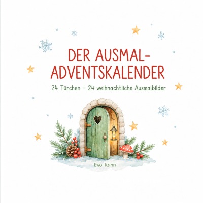 'Cover von Der Ausmal-Adventskalender'-Cover