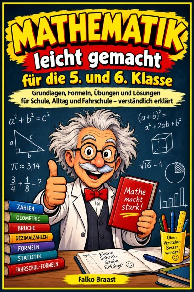 'Cover von Mathematik leicht gemacht für die 5. und 6. Klasse'-Cover