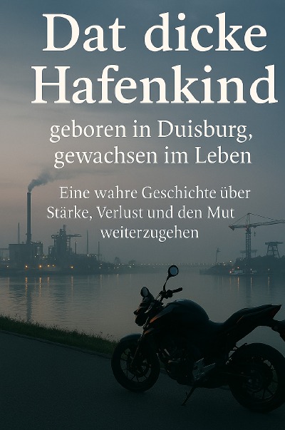'Cover von „Dat dicke Hafenkind – geboren in Duisburg, gewachsen im Leben.“'-Cover
