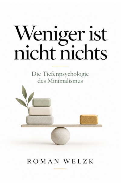 'Cover von Weniger ist nicht nichts: Die Tiefenpsychologie des Minimalismus'-Cover