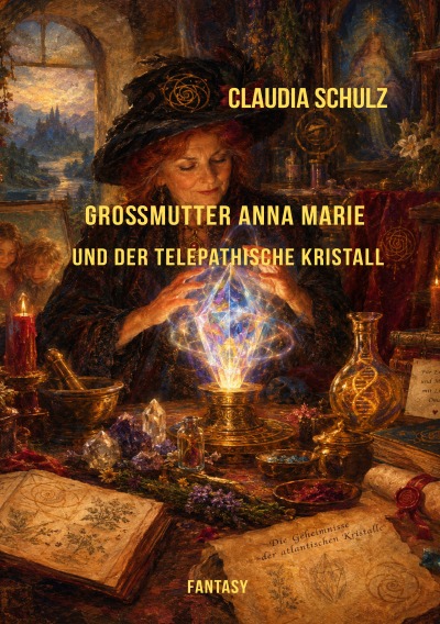 'Cover von Anna Marie und der telepathische Kristall'-Cover