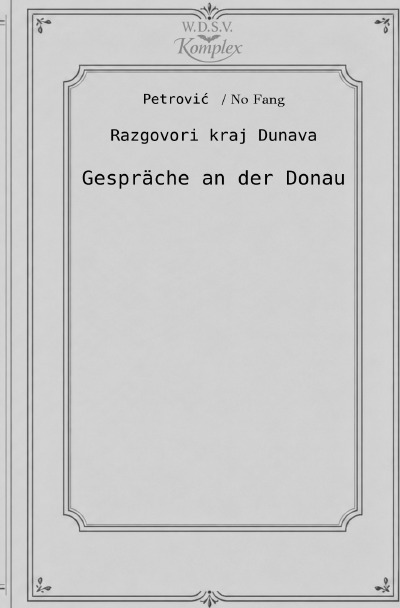 'Cover von Gespräche an der Donau'-Cover