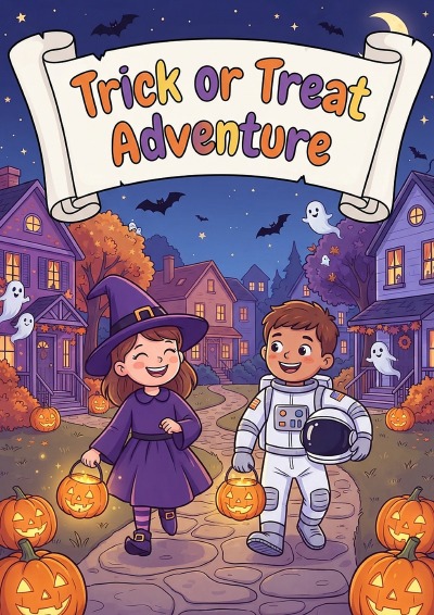 'Cover von Trick or Treat Adventure'-Cover
