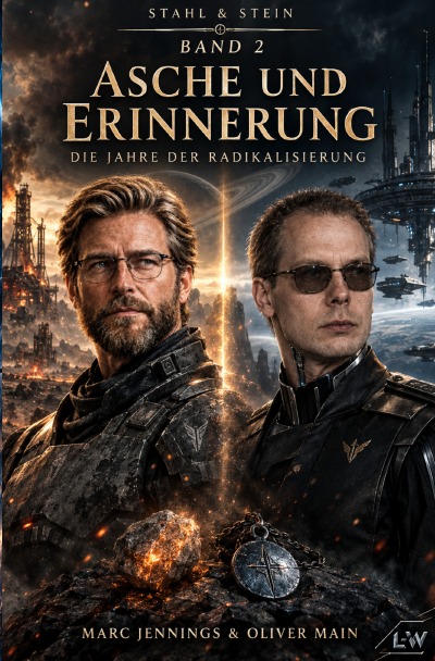 'Cover von Stahl & Stein – Band 2 – Asche & Erinnerung'-Cover