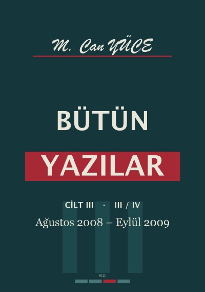 'Cover von Toplu Yazılar Cilt 3'-Cover