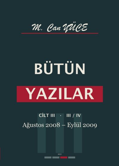 'Cover von Toplu Yazılar Cilt 3'-Cover