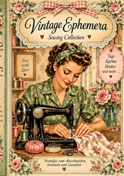 'Cover von Vintage Sewing Ephemera'-Cover