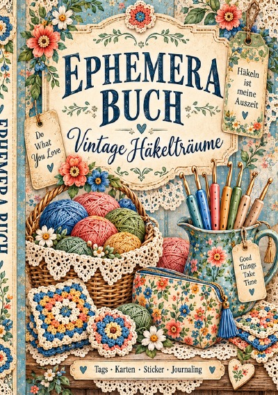 'Cover von Vintage Häkeln Ephemera'-Cover