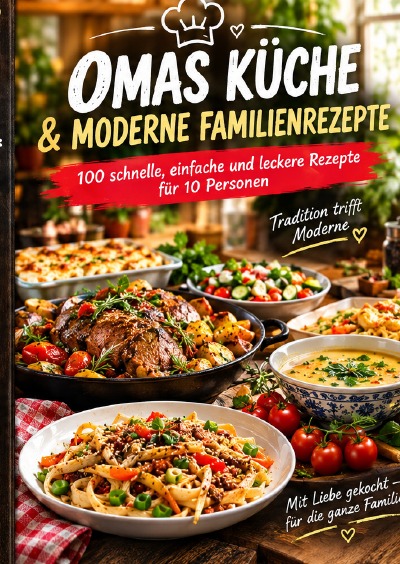 'Cover von Omas Küche und Moderne Familiengerichte'-Cover