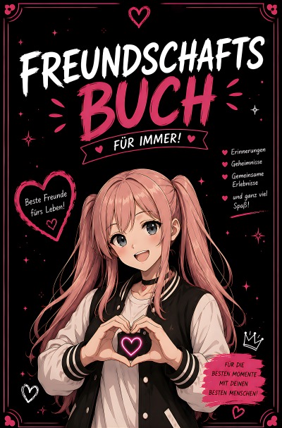 'Cover von Freundebuch für immer'-Cover