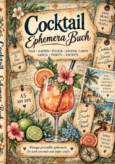 'Cover von Vintage Cocktail Ephemera'-Cover