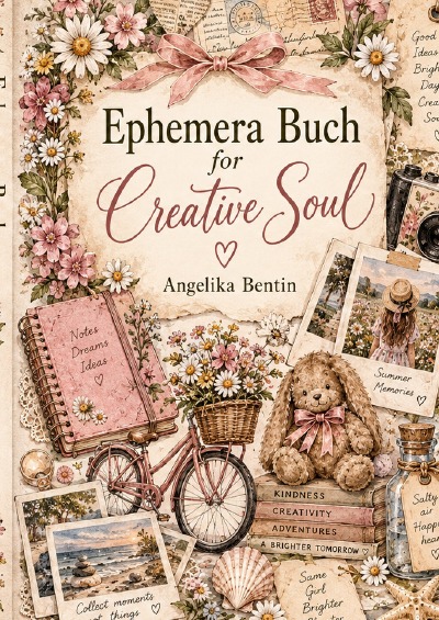'Cover von Ephemera Buch for Creative Soul – Vintage Scrapbooking & Junk Journal Inspiration'-Cover
