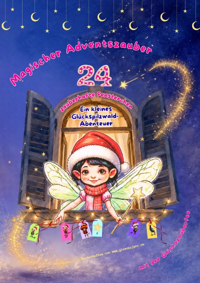 'Cover von Magischer Adventszauber – 24 zauberhafte Fensterchen'-Cover