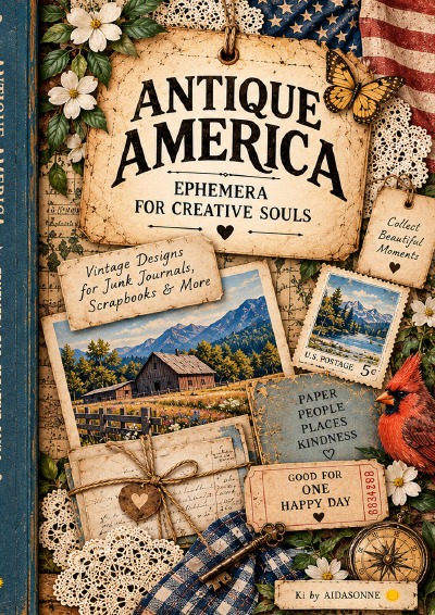 'Cover von ANTIQUE AMERICA Ephemera'-Cover