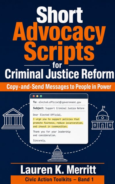 'Cover von Short Advocacy Scripts for Criminal Justice Reform'-Cover