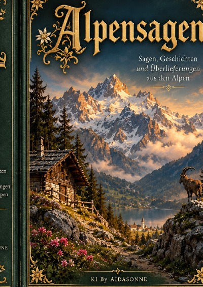 'Cover von Alpensagen – 101 alte Sagen aus Tirol & Südtirol'-Cover