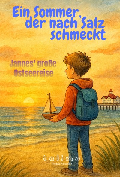 'Cover von Ein Sommer, der nach Salz schmeckt'-Cover